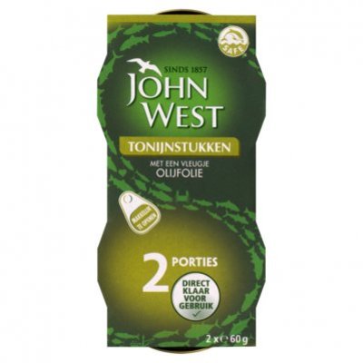 John West Tonijnstukken in olijfolie
